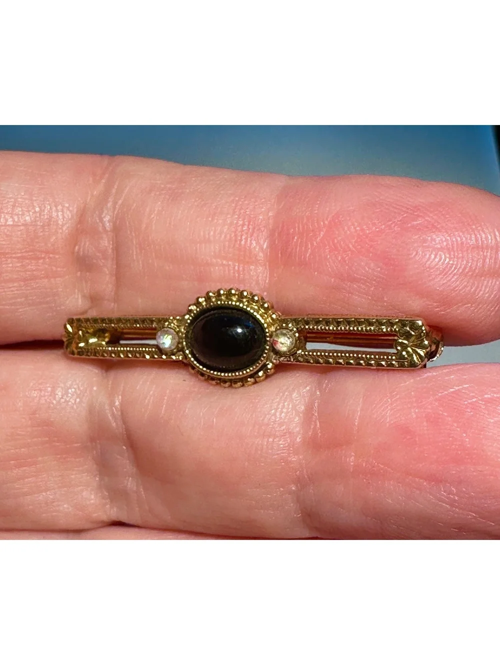 1928 Jewelry Company Vtg Victorian Revival Brooch Pin